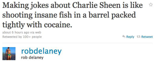 Illustration for article titled Charlie Sheen Shows Up The Oscars
